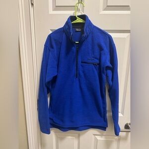 Mens Vintage Marmot Quarter Zip Fleece Pullover